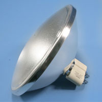 56017 Par64 AluPar Q1000w 120v Very Narrow Spot VNSP GX16D Aluminum Reflector Lamp