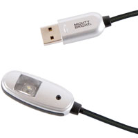 84412 LED USB Gooseneck Light - 1 white LED