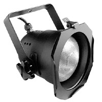 Par38 Can Black with Color Frame, Clip, E26/27 Socket, Cord & Molded Edison Plug, No Lamp - UL