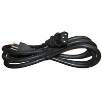 Power Cord Adapter 14AWG SJT x 6' Molded 515 to IEC C13
