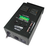 Dimmer 1Ch DMX 10A-120v with manual dimmer fader
