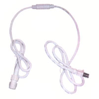 Ropelight 6 foot AC Cord with plug, 1.6A Rectifier & Connector for LED Ropelight Flex 1/2