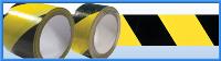 Caution Striped Tapes