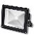 Kreios FL 60w LED Flood  - 100-277vAC, Black