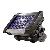 Quadro 24 - 24x15w TriColor RGB LED IP65 DMX&Wireless - 100-260vAC
