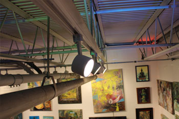 Grounded Gallery by Hao Penghe, St. Petersburg, Florida all IP65 rated LEDs installed