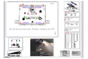 Concert stage - Drawing 3