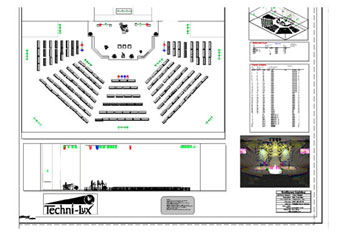 House of Worship stage - Drawing 4