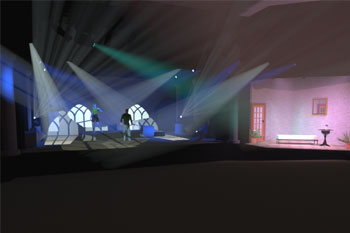 Theatre stage Rendering-2