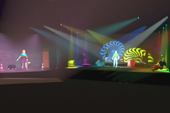 Theatre stage Rendering-3