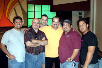 group picture of the crew involved with installation at International Tabernacle, West Palm Beach, FL, USA