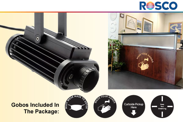 Image Spot Projector Health Gobo package from ROSCO