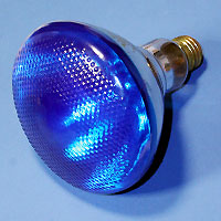 13465 Par38 85w 120v Blue E26 Lamp