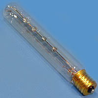 T6.5 Tube 20w 120v E17 Clear Lamp