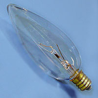 B10 25w 130v Clr Torpedo E11 Lamp