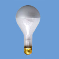 PS35 300w 130v Frosted Silver Bowl E39 Mogul Lamp