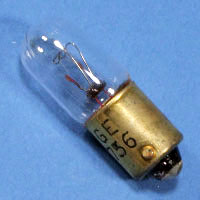 T3.25 2.2w 28v .08a Mini Bayonet BA9S Lamp