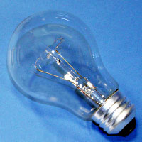 A19 75w 130v Clear MedScr Lamp