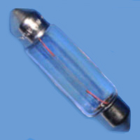 5000766 XF2405 Xenon 5w 24v Clear Fest Lamp