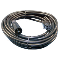 Cable XLR 3pin Male to Female 25' UL2969