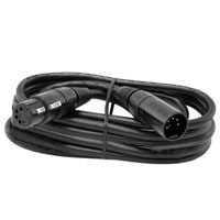 Cable XLR 5pin Male to Female 25' UL2969
