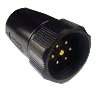 Socapex 7pin Inline Male Connector SLD FMD 37Y