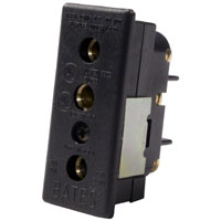 20FR Stage 3-Pin Bates 20A 125v Female Panel Mount