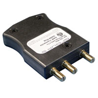 G60M Stage 3-Pin Group5 60A 125v Inline Male Phenolic Black Double Set Screw