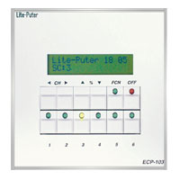 Environment Control Panel - 60 DMX Channels, DMX RJ11 output, Wall Mount 12v