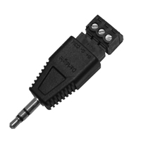 RP22 Mini 3.5 mm Male to Terminal Block Adapter