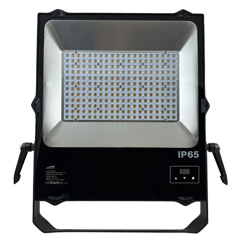 TECHNI-LUX: FlooDMX LED 200w Worklight - VW 100-277vAC, Black