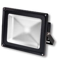 54758 Kreios FLX 90w LED Flood w/gel frame - 120vAC, Black