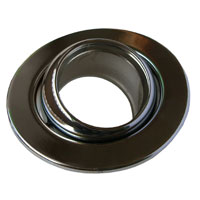 UltraLED MR16 Ceiling / Wall Recessed Mount Eyeball Ring for DL-ULEDMR16 - Silver