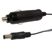 CP-2 Cigarette Lighter Adaptor for newer 2.1mm lampsets, cable 4' 8