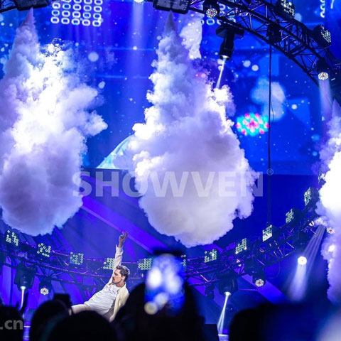 SHOWVEN: X-VSD3000 SonicBoom Plus (10m height smoke with LED