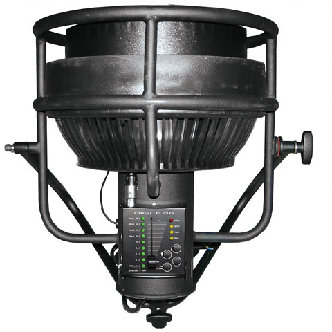 TECHNI-LUX: Digi-Fan Wind Tunnel Fan Variable speed and DMX remote