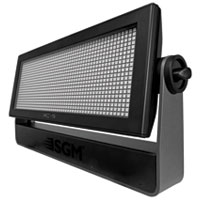 SGM XC5 Color LED High Output Strobe - 208v-240v, DMX, w/Powercon tail, no plug