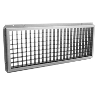 LedPanel36 EGG CRATE LOUVER - White