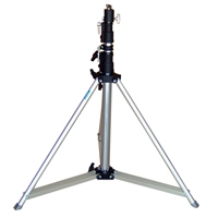 Tripod for followspot with mounting spigot included - Silver