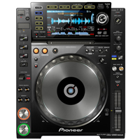 PIONEER:CDJ-2000NXS -- FLAGSHIP PRO OMNI PLAYER w/REKORDBOX SOFTWARE