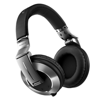 PIONEER:HDJ-2000MK2-S -- Flagship Professional DJ Headphones (silver) - included coiled and straight cords, durable, ergonomic headband design