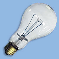 A21 100w 130v CL E26 Lamp