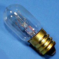 T7 15w 120v Clear E11 Lamp