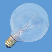 G12.5 25w 130v Clear E11 Lamp