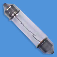 5000851 10w 24v Xenon Clear Festoon Lamp