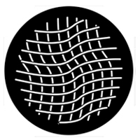 ROSCO:250-74004 -- 74004 Symmetric 4 Steel Metal Gobo, Size: Specify