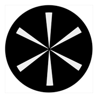 ROSCO:250-74011 -- 74011 Symmetric 11 Steel Metal Gobo, Size: Specify