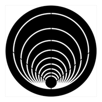 ROSCO:250-74054 -- 74054 Organic 4 Steel Metal Gobo, Size: Specify