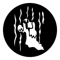 ROSCO:250-76587 -- 76587 Ghost 5 Steel Metal Gobo, Size: Specify