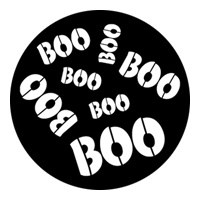 ROSCO:250-76593 -- 76593 Panto Words 5 Steel Metal Gobo, Size: Specify